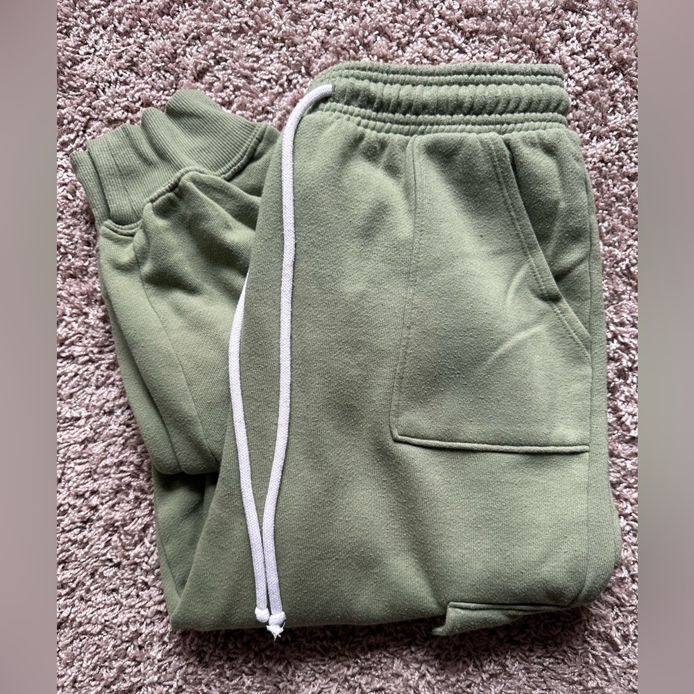 Green Jogger Pants